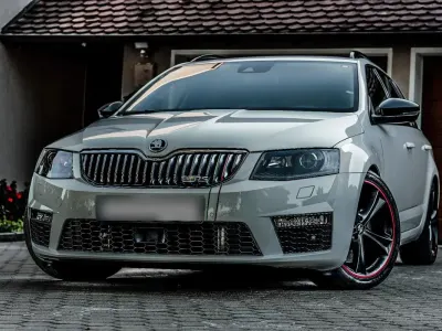 Gebraucht Skoda Octavia RS 220 PS (161 kW) 2014 Weiß Kombi