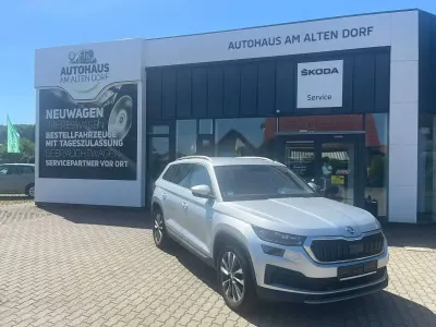 Gebraucht Skoda Kodiaq Tour 150 PS (110 kW) 2022 Brilliantsilber metallic SUV