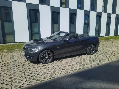 Gebraucht BMW 218 Sport Line 136 PS (100 kW) 2016 Grau Cabrio