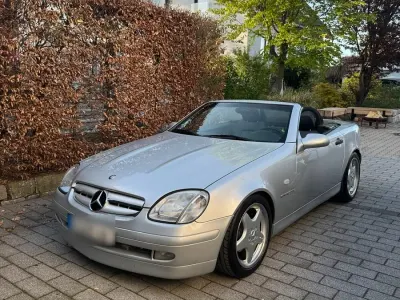 Gebraucht Mercedes SLK230 220 PS (161 kW) 2000 Silber Cabrio