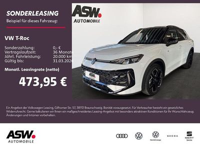 Neu VW T-Roc R-line 150 PS (110 kW) 2026 Pure white SUV