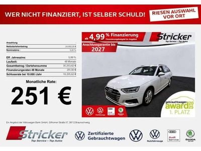 Usata Audi A4 Advanced Plus 204 CV (150 kW) 2023 Bianco Station wagon