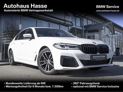 Gebraucht BMW 520 M Sport 190 PS (139 kW) 2021 Weiß Limousine