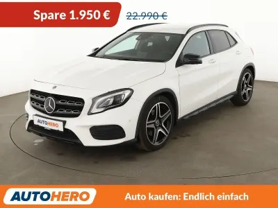 Gebraucht Mercedes GLA220 AMG line 184 PS (135 kW) 2018 Weiß SUV