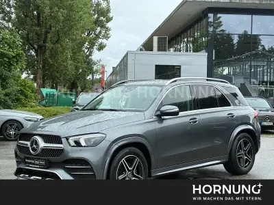 Gebraucht Mercedes GLE400 AMG line 330 PS (242 kW) 2023 Metalliclack selenitgrau SUV