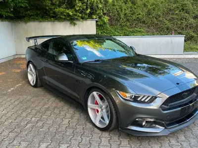 Brugt Ford Mustang GT 421 HK (309 kW) 2017 Grå Coupe