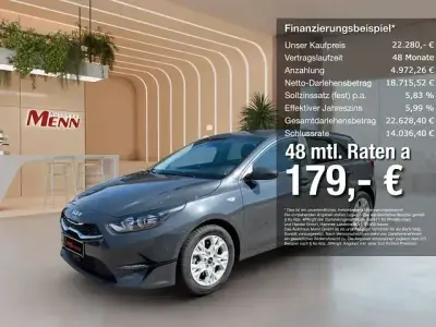 Gebraucht Kia Ceed Vision 140 PS (102 kW) 2024 Grau Kleinwagen