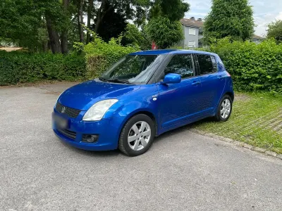 Gebraucht Suzuki Swift 75 PS (55 kW) 2009 Blau Kleinwagen