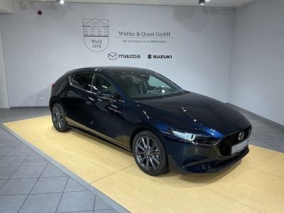 Neu Mazda 3 Exclusive-Line 140 PS (102 kW) 2025 Blau Limousine