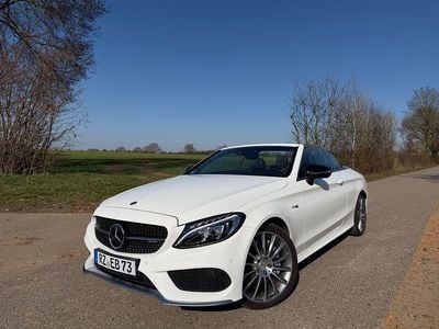 Usata Mercedes C43 AMG AMG 367 CV (269 kW) 2017 Bianco Cabrio