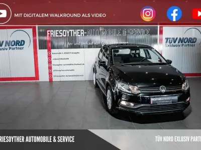 Gebraucht VW Polo Comfortline 90 PS (66 kW) 2015 Schwarz Limousine