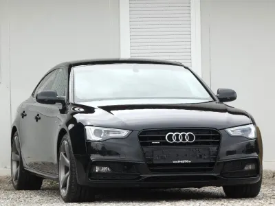 Używany Audi A5 S-Line 190 KM (139 kW) 2016 Czarny Coupe