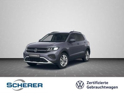 Gebraucht VW T-Cross Life 95 PS (69 kW) 2025 Rauchgrau metallic (metallic) SUV