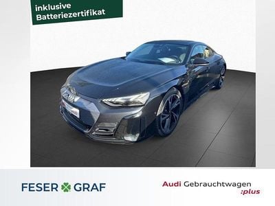 Gebraucht Audi e-tron GT quattro Comfort 350 kW (476 PS) 2022 Mythosschwarz metallic Limousine