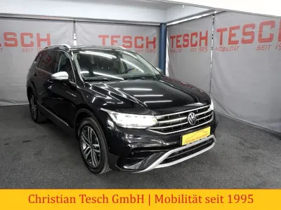 Gebraucht VW Tiguan Allspace 200 PS (147 kW) 2022 Deep black perleffekt SUV