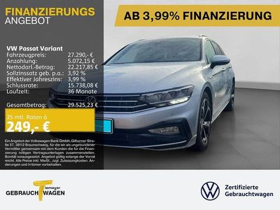 Gebraucht VW Passat R-line 200 PS (147 kW) 2022 Silber Kombi