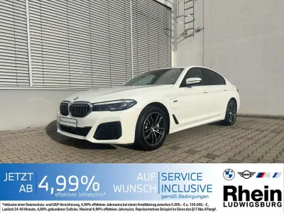 Używany BMW 530e M Sport 292 KM (214 kW) 2022 Biały Sedan/Limuzyna