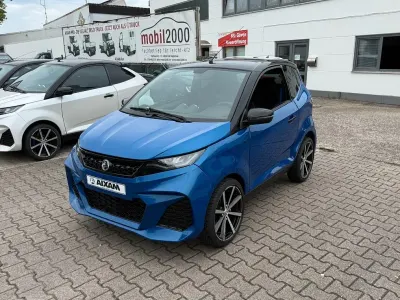 Neu Aixam City GTO 2026 Blau Kleinwagen