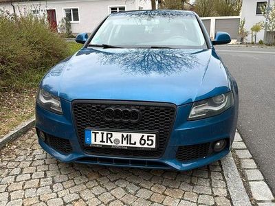 Second-hand Audi A4 Ambition 160 CP (117 kW) 2008 Albastru Berlinǎ