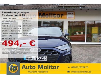Gebraucht Audi A3 S-Line 150 PS (110 kW) 2025 Blau Limousine