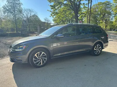 Gebraucht VW Golf VII Sound 110 PS (80 kW) 2018 Grau Kombi