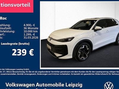 Neu VW T-Roc Sound 150 PS (110 kW) 2025 Schwarz SUV