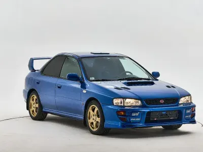 Gebraucht Subaru Impreza 280 PS (205 kW) 1999 Blau Limousine