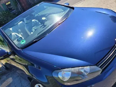 Brugt VW Golf Cabriolet 105 HK (77 kW) 2012 Blå Cabriolet