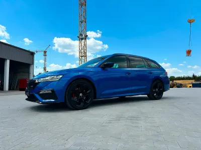 Gebraucht Skoda Octavia RS 200 PS (147 kW) 2021 Blau Kombi