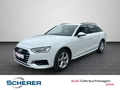 Gebraucht Audi A4 Advanced Plus 150 PS (110 kW) 2022 Gletscherweiß metallic Kombi