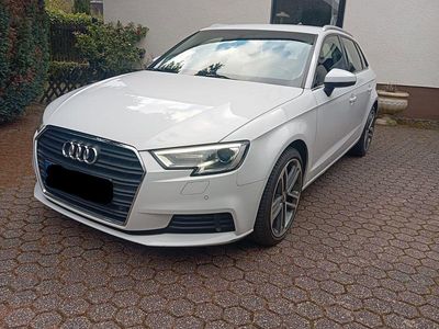 Usata Audi A3 150 CV (110 kW) 2018 Bianco Berlina