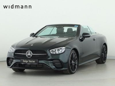 Metalliclack smaragdgrün Gebraucht 2024 Mercedes E300 AMG Cabrio | 59.850 € (Guter Preis)