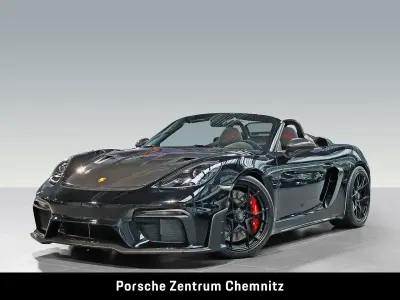 Neu Porsche 718 Spyder RS 500 PS (367 kW) 2026 Schwarz Cabrio