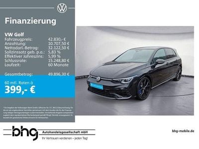 Gebraucht VW Golf VIII R 333 PS (244 kW) 2024 Schwarz Limousine