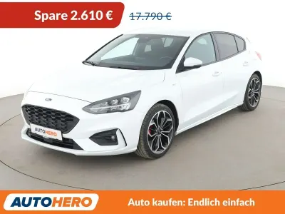 Gebraucht Ford Focus ST-Line 150 PS (110 kW) 2020 Weiß Limousine