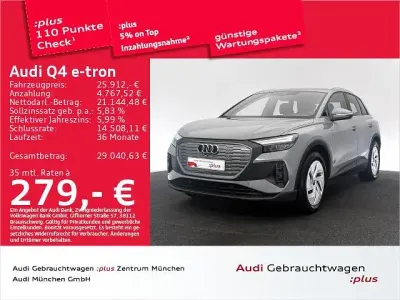 Gebraucht Audi Q4 e-tron Comfort 125 kW (170 PS) 2023 Grau SUV