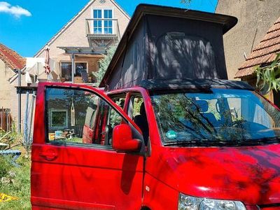 Brugt VW T5 131 HK (96 kW) 2006 Rød Van