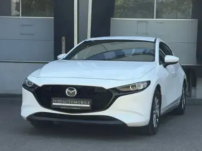 Gebraucht Mazda 3 186 PS (136 kW) 2022 Arctic white Limousine