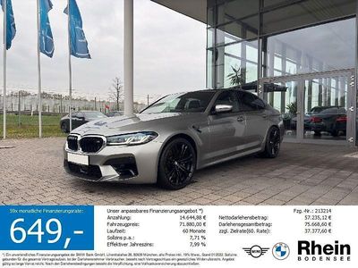 Usata BMW M5 Performance 600 CV (441 kW) 2021 Grigio Berlina