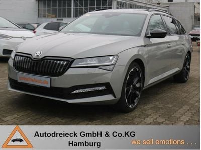 Gebraucht Skoda Superb SportLine 218 PS (160 kW) 2020 Grau Kombi