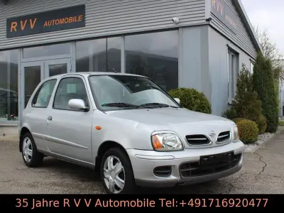 Usata Nissan Micra Comfort 60 CV (44 kW) 2002 Argento Utilitaria