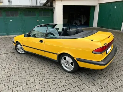 Brugt Saab 900 Cabriolet 185 HK (136 kW) 1997 Gul Cabriolet