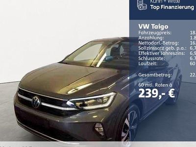Gebraucht VW Taigo Style 110 PS (80 kW) 2023 Grau SUV