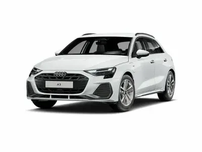 Brugt Audi A3 S-Line 204 HK (150 kW) 2025 Hvid Sedan