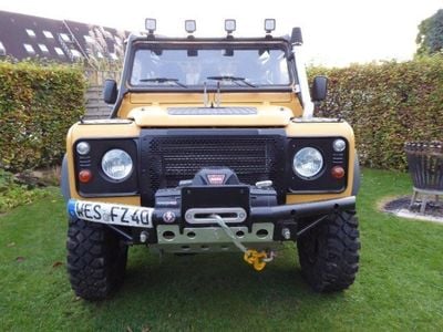 Gebraucht Land Rover Defender 165 PS (121 kW) 2003 Gelb SUV