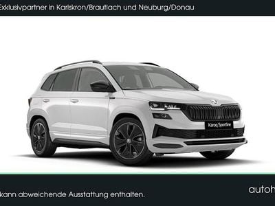 Moonweiß perleffekt Neu 2025 Skoda Karoq SportLine SUV | 38.390 € (Fairer Preis)