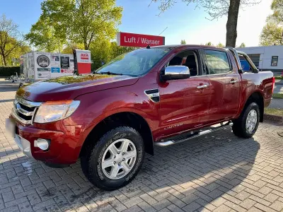 Usado Ford Ranger Limited 150 HP (110 kW) 2014 Vermelho Pickup