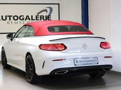 Usata Mercedes C300 AMG line 245 CV (180 kW) 2017 Bianco Cabrio