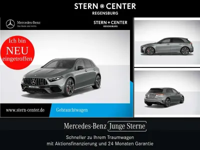 Gebraucht Mercedes A45 AMG AMG 421 PS (309 kW) 2023 Metalliclack mountaingrau Kleinwagen