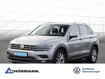 Silber Gebraucht 2018 VW Tiguan Highline SUV | 22.929 € (Fairer Preis)